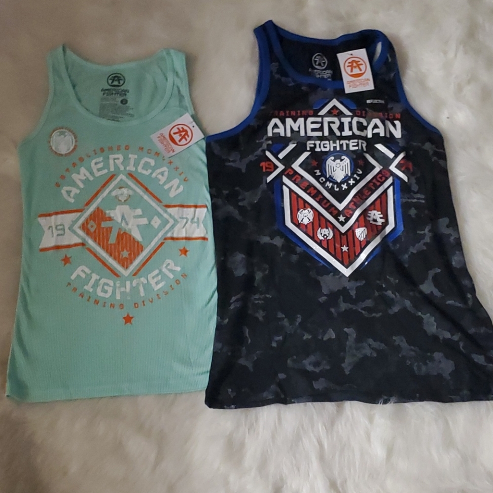 Bundle of two American Fighter Tanks NWTs